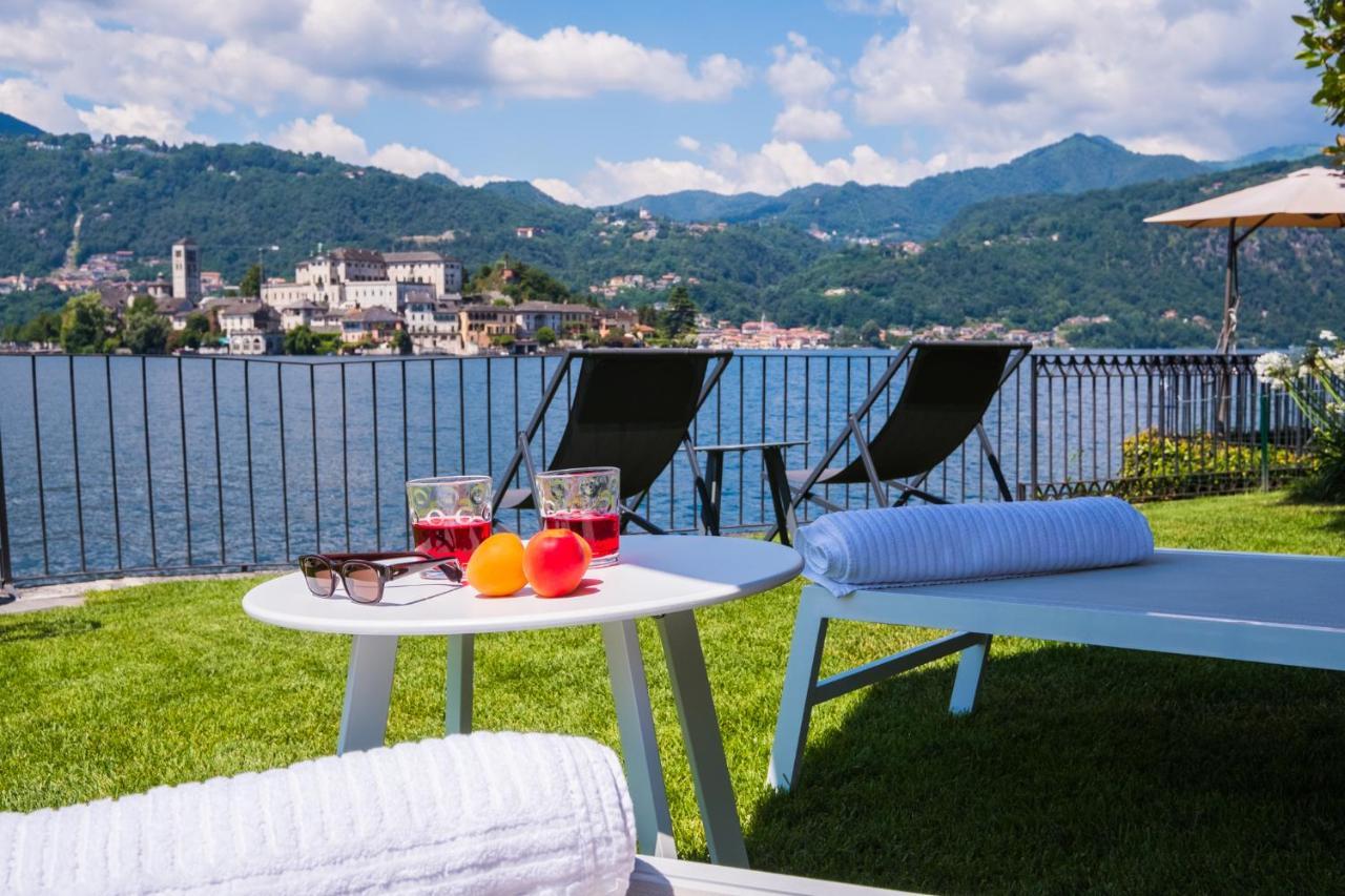 Bifora65 Flats And Garden - Lakeview Apartment Orta San Giulio Bagian luar foto