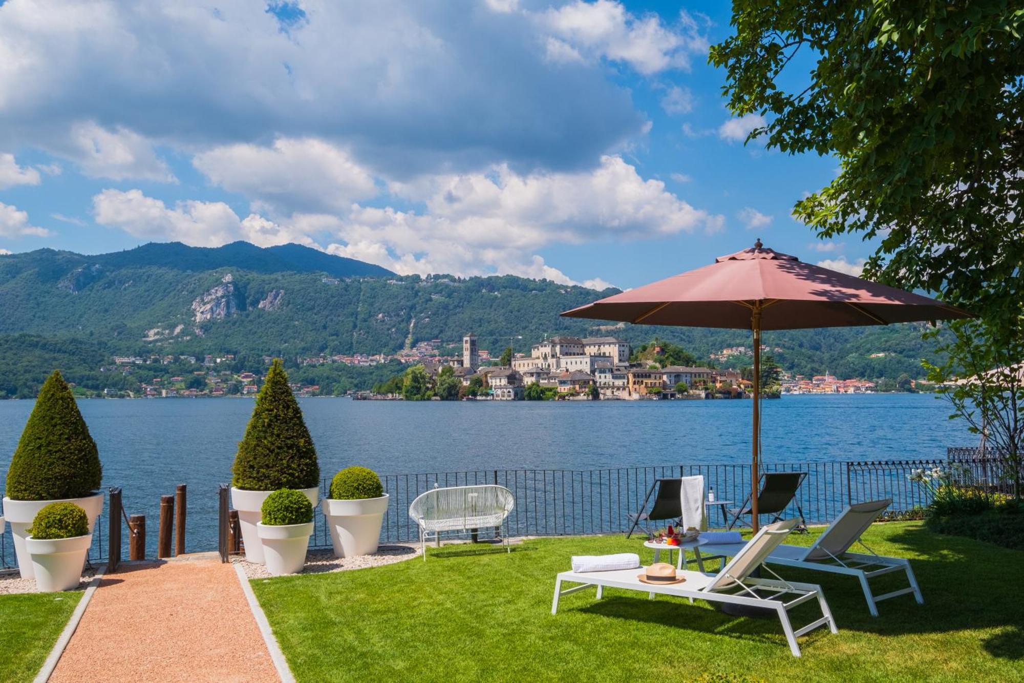 Bifora65 Flats And Garden - Lakeview Apartment Orta San Giulio Bagian luar foto