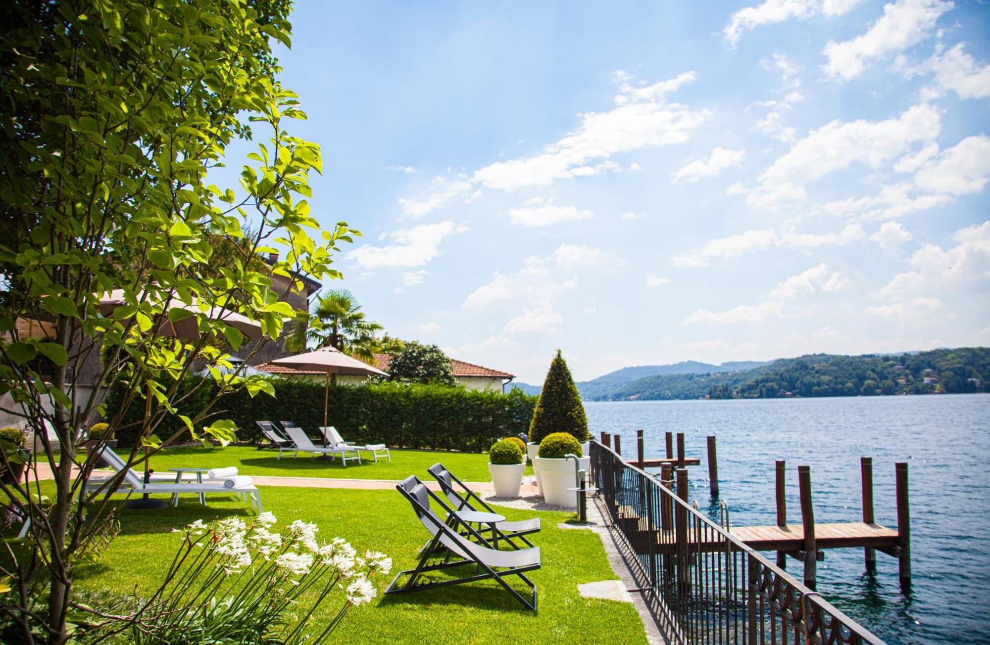 Bifora65 Flats And Garden - Lakeview Apartment Orta San Giulio Bagian luar foto